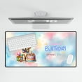 thumbnail image 4 of Happy Birthday Cute Puppy Great Dane with Cake Gifts Party Hat Desk Mat Full Keyboard Mouse Pad Danes Dog Lover Gifts Large Mousepad - 00029, 4 of 5
