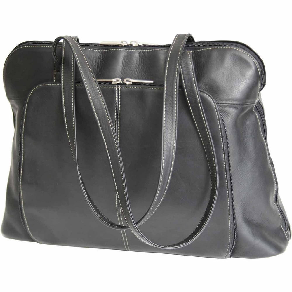Royce Leather - Executive Colombian Vaquetta Leather Tote Bag - Walmart ...
