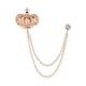 thumbnail image 3 of Broche de corona Broche de cadena con cadena Accesorios de joyería elegantes Broche de traje Broche de solapa para hombres para camisas Bufanda Abrigo Yinane Broche de hombre, 3 of 8