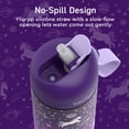thumbnail image 4 of bentgo Plastic Water Bottle 15 oz. Unicorn/Lavender Galaxy 2/Pack (BGKDWB2-1), 4 of 8