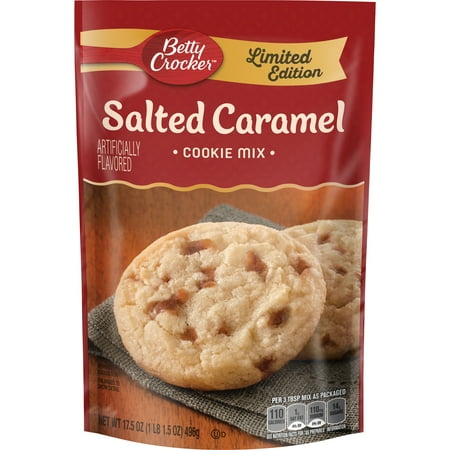 Betty Crocker Salted Caramel Cookie Mix Walmart Com