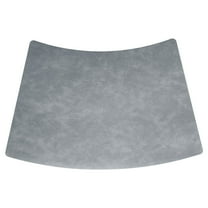 Dvumao Kitchen Accessories, Hotel Restaurant Placemats Leather Dining Placemats Fan-shaped Western-style Placemats European-style Heat Table Mats Leather Patterned Placemats, Mom Gifts