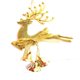 thumbnail image 4 of Campanas de ciervo de plástico para árbol de Navidad Decoración de alces de Navidad Decoración de árbol de Navidad Colgantes Campanas de ciervo Colgantes de cuerda (3 piezas), 4 of 4