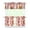 Gothic Halloween-18, variant on Halloween Tier Curtains 3PC Set - Vintage Spooky Cute Ghost Pumpkin Skull Print Kitchen Window Treatment Panels