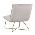 thumbnail image 6 of Linon Kinard Pillow Accent Chair with Gold Metal Legs, Pink Velvet, 6 of 9