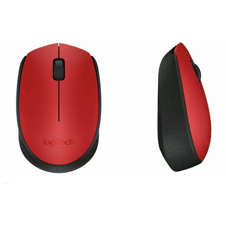Logitech M170 910-004941 Red 1 x Wheel USB RF Wireless Optical 1000 dpi  Mouse
