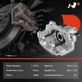 thumbnail image 2 of A-Premium Brake Caliper Assembly with Bracket Compatible with BMW E46 320i 325i 325xi 2001-2005 325Ci 2001-2006 328Ci 2000 328i Z4 2003-2008 Rear Passenger Side, 2 of 9