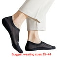thumbnail image 5 of Huhudde 1 Pair Men's Not Show Socks Breathable Mesh Socks Antis Slip Invisible Socks Thin Summers Low Cut Liner Socks Hosiery, 5 of 21