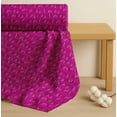 thumbnail image 4 of Soimoi Pink Cotton Voile Fabric Notes Musical Instrument Print Fabric by Yard 56 Inch Wide, 4 of 7