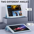 thumbnail image 3 of Case Compatible with iPad 9th/8th/7th Generation Case, iPad 10.2 Inch Case with Pencil Holder, TPU Smart Stand Back Case Cover for iPad Case 2021/2020/2019, Auto Wake/Sleep, Lilac, 3 of 4