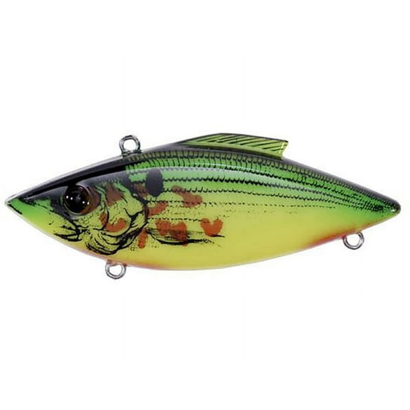 Bill Lewis Rat-L-Trap Lipless Crankbait Chartreuse Bleeding Shad