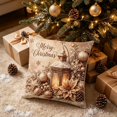thumbnail image 4 of Christmas Pillow Covers Decorative Throw Pillow Cases Washable Cushion Case for Sofa Couch Bedroom Living Room Home Decor, 4 of 6