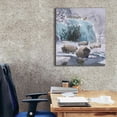 thumbnail image 3 of Epic Graffiti 'Bison And Wolves' by Enright, Canvas Wall Art, 26"x30", 3 of 8