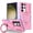 pink, variant on Decase Compatible with MagSafe Case for Samsung Galaxy S23 Plus, Magnetic Invisible Ring Stand,Slim Shockproof Dual-Layer Anti-Scratch Slide Camera Lens Protector PC Back Cover Case, pink