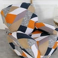 thumbnail image 4 of Recliner Slipcover Recliner Furniture Cover  Printed Furniture Protector With Elastic Bottom 4 Piece, 4 of 14