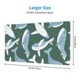 thumbnail image 2 of Xecao Beautiful Whales for Waterproof Mouse Pad - Extended Contour Mouse Mat, Large Gaming Mousepad Laptop Keyboard Mat with Non-Slip Rubber Base, 2 of 8