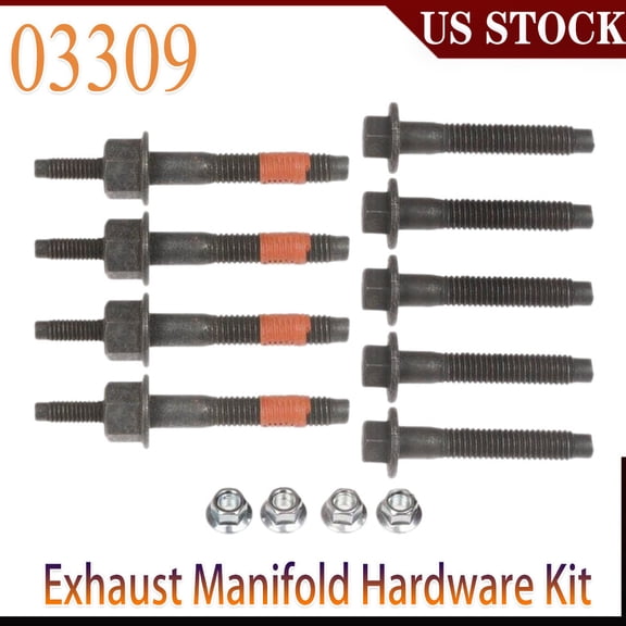 5.7L EXHAUST MANIFOLD BOLT SET FOR RAM 1500 2500 3500 CHRYSLER ASPEN JEEP GRAND⭐