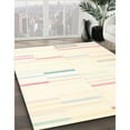 thumbnail image 2 of Ahgly Company Indoor Rectangle Contemporary Lemon Beige Solid Area Rugs, Swatch Sample, 2 of 6