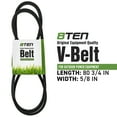 thumbnail image 2 of 8TEN Drive Belt for Toro ProLine Commercial Walk-Behind 1-323745 810-CBL2621T, 2 of 4