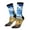 3 Black, variant on Western Desert Cactus Print Adult Socks for Men & Women,Calf Socks, Ankle Socks,Boots Socks,Breathable Casual Sock,Unisex Crew Socks