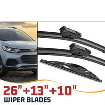 Windshield Wiper Blades 26" 13" 10" Replacement for 2013-2023 Chevrolet Trax Premium All Weather Blade