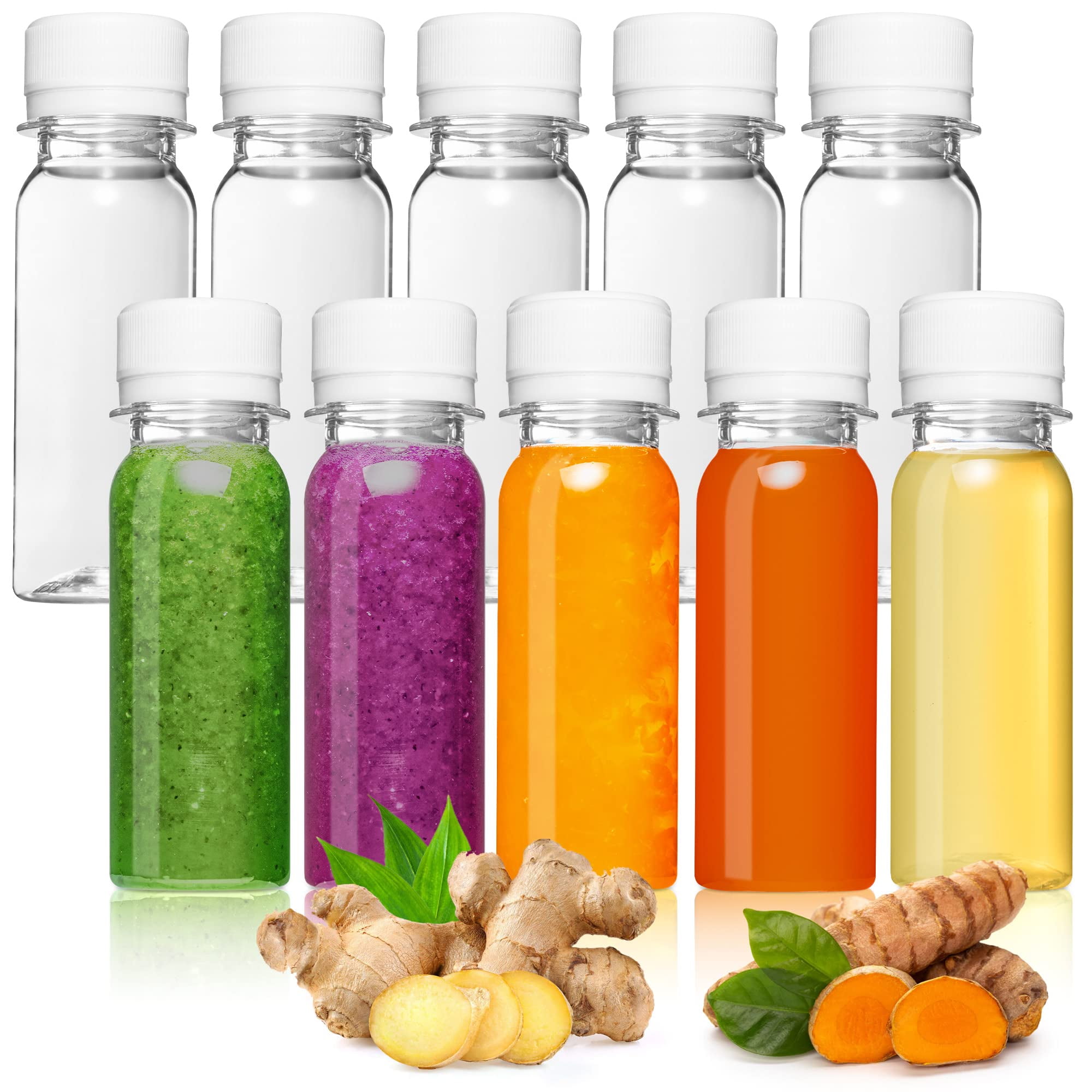 Mini Wellness 2oz Juice Bottles - The Perfect Solution for Healthy