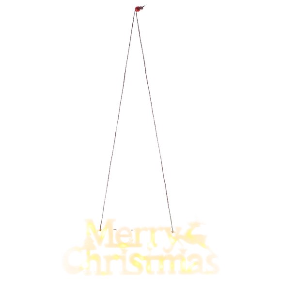 Lámpara Led De Feliz Navidad Lámpara Colgante Del Alfabeto Lámpara De Navidad Blanca Cálida Iluminación Decorativa Con Cuerda Colgante De 45 Cm Para El Hogar Jardín Escaparate Con Pilas Speravity HA013215-00