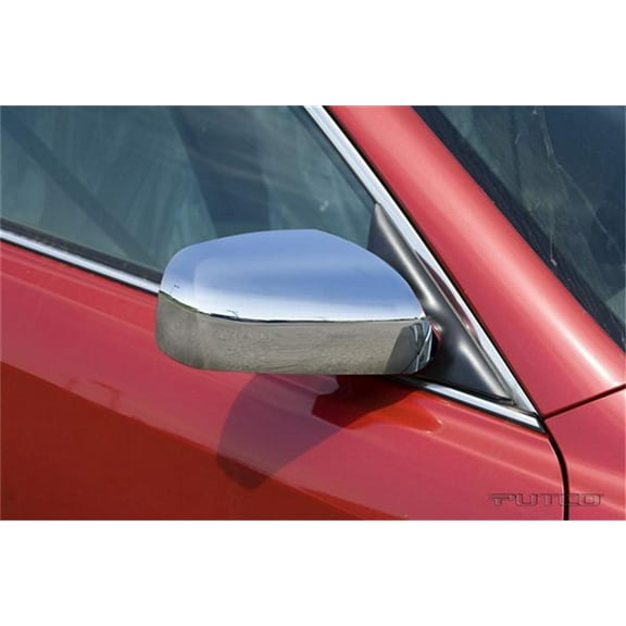 Putco 400068 Chrome Door Mirror Cover Fits select: 2007-2011 TOYOTA CAMRY, 2013 MINI COOPER ROADSTER