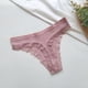 thumbnail image 2 of Zhuge Pack de 6 Calzoncillos Hipster Mujer,Algodón Transpirable con Detalles de Encaje, Braguitas Brasileñas Sexy y Cómodas para Todo Día，Estilo B,Talle S Rosa, 2 of 5