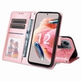 thumbnail image 2 of Funda tipo cartera GANGXUN para Xiaomi Redmi Note 12 4G , diseño girasol, cuero PU, soporte, cierre magnético, tarjetero, 2 of 5