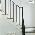 thumbnail image 6 of Balusters for Deck Rail Metal Staircase Railing Design Indoor 44.48 inch 15 Pack, 6 of 19