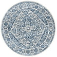 thumbnail image 2 of SAFAVIEH Brentwood Adams Oriental Area Rug, Navy/Light Gray, 3' x 3' Round, 2 of 10
