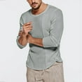thumbnail image 2 of Vedolay Mens Sweaters Plus Size Plush Sweater Pockets Outerwear Buttons Sweater Top GY1,L, 2 of 5