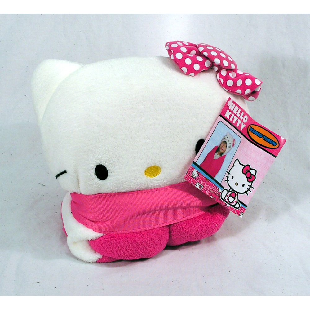 Sanrio Hello Kitty Hold Me 40x50 Hooded Throw Blanket