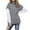 Gray, variant on Lindreshi Winter Vest for Women Clearance Women Round-neck Multicolor Knitted Solid Sweater Casual Fashion Vest Jacket Coat Tops