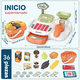 thumbnail image 2 of Caja Registradora Infantil Juego De Juguete 36pcs Xtellar Naranja, 2 of 4