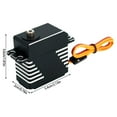thumbnail image 5 of PatungKu Professional Waterproof Metal Steel Gear Digital Servo 75KG Brushless Servo for 1/8 1/10 SCX10 Car Equipment, 5 of 7