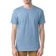 thumbnail image 3 of Hanes Mens ComfortSoft 4-Pack Crewneck T-Shirts, S, Light Blue, 3 of 7