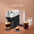 thumbnail image 3 of Nespresso Vertuo Pop+ Deluxe de De'Longhi con Aeroccino, Plata, 3 of 5