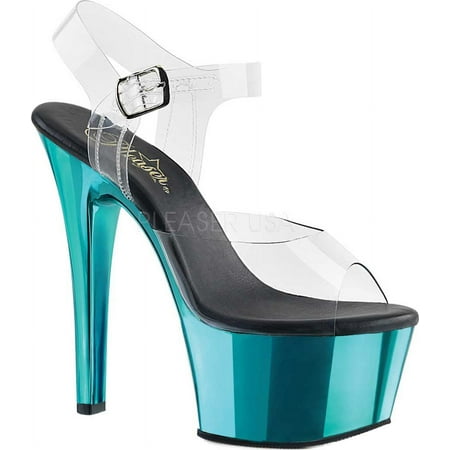 

Women s Pleaser Aspire 608 Ankle-Strap Sandal