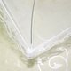 thumbnail image 5 of Funda de comedor cuadrada ANGGREK blanca Plegable de malla 43x43 cm 6 piezas, 5 of 8