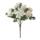 thumbnail image 2 of Ramo de flores artificiales | Arreglo floral realista imitado | Exhibición decorativa de mano o para pared | Centro de mesa para hogar, boda y fiesta | 27 cm | Unidad individual, 2 of 5