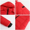 thumbnail image 5 of Winter Jackets for Women Water Detachable Hood Coat For Warm Long Sleeve Winter Outerwear Reversible Thermal Jacket With Pockets Winter Coats for Women, 5 of 6