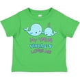 thumbnail image 3 of Inktastic My Yaya Whale-y Loves Me Boys or Girls Toddler T-Shirt, 3 of 5