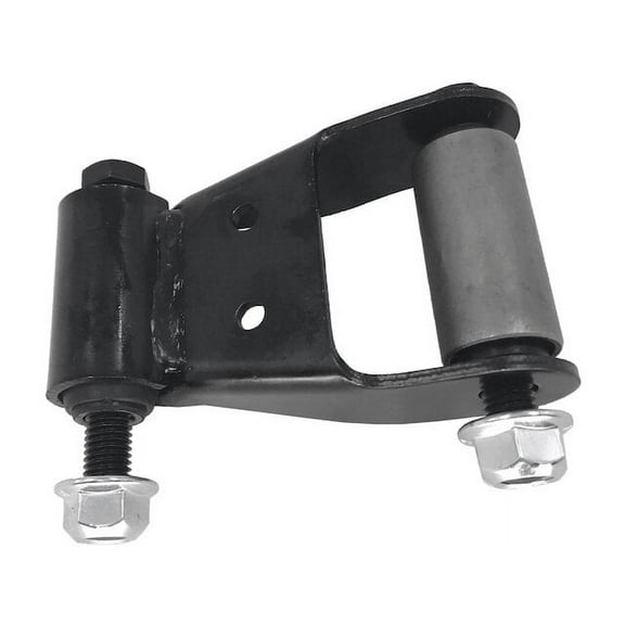 Rear Rearward Leaf Spring Shackle - Compatible with 1986 - 1996 Ford F-150 RWD 1987 1988 1989 1990 1991 1992 1993 1994 1995
