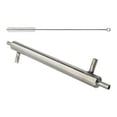 thumbnail image 1 of AMLESO Condenser Tube Practical Stainless Steel Maker Whisky Distillation Condenser Tube with brush, 1 of 8