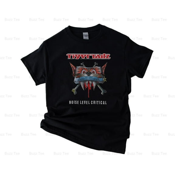 Tigertailz Noise Level Critical The Glam Metal Rock Band New Unisex T-Shirt, up to 5XL