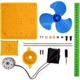 thumbnail image 2 of Kit de generador Solar juguete ciencia laboratorio de física aprendizaje experimento de energía Solar para niños ventilador de montaje DIY dispositivo de circuito de Motor de física DIY TUNC Sencillez, 2 of 5