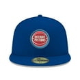 thumbnail image 2 of Men's New Era Royal Detroit Pistons Official Team Color 59FIFTY Fitted Hat, 2 of 5