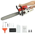 thumbnail image 2 of YNCE 58cc Gas Chainsaw, 20-Inch Professional Chainsaw with 2-Cycle Engine & Anti-Vibration System, Quick Start Technology for Tree Cutting, Firewood, Logging, 2 of 8